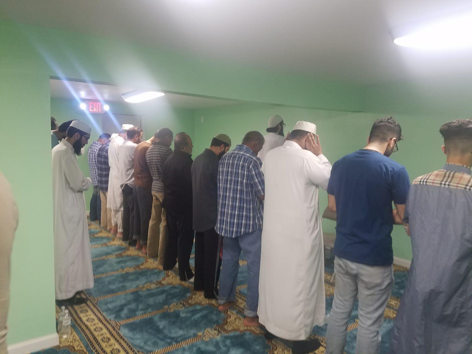 Interior of Maryam Center mosque